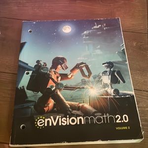 Never used enVision math workbook
